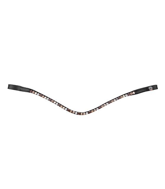WALDHAUSEN Diadema X-Line Glam, negro, marrón/oro/beige/plata, PON