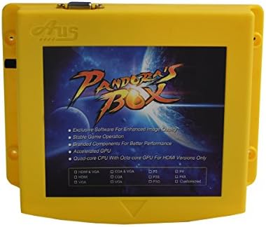Pandora's Box 5S 999 in 1 Multi Games Jamma Board VGA Output - Arcade Machine Jamma Accessories DIY Kit, Support LCD and CRT