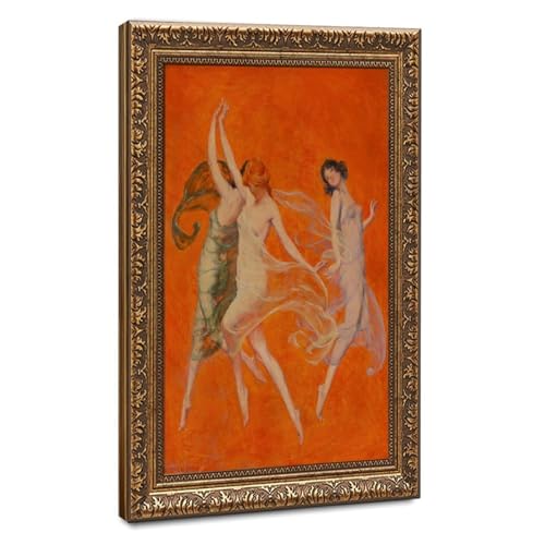 Impression sur toile salon décoration murale bureau tableau Warren B Davis 61x91
