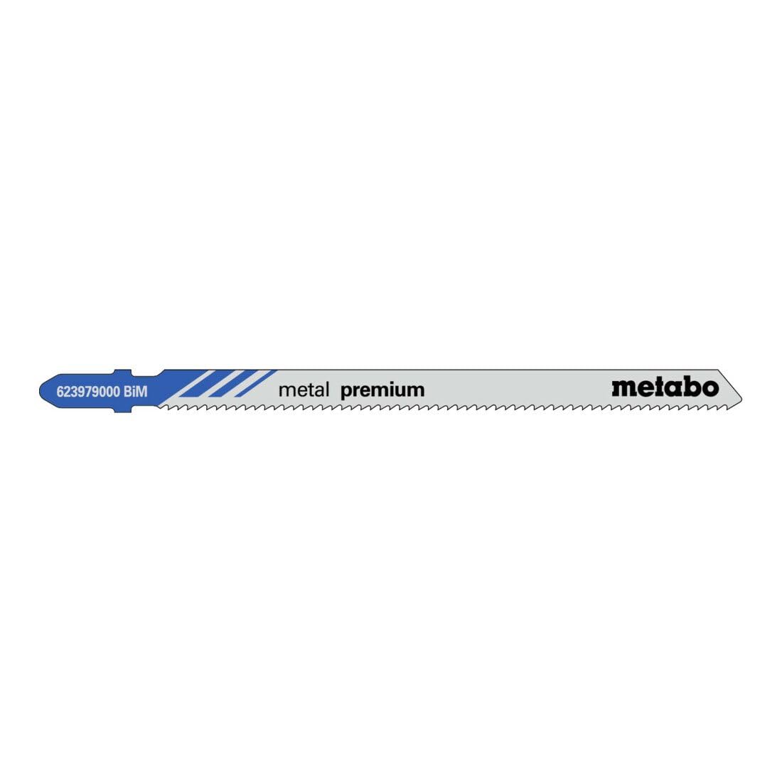 5 hojas para Sierra de calar "Metal Premium" 106/1,8 mm (623979000), Green