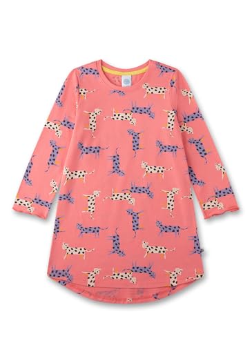 Sanetta 233499 Maglia Lunga da Notte, Colore: Rosa, 128 Bambine e Ragazze