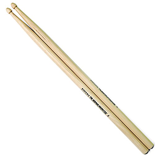 Rohema 61325/2 The German Drumstick CLASSIC - 7A Sticks Hickory lacquered
