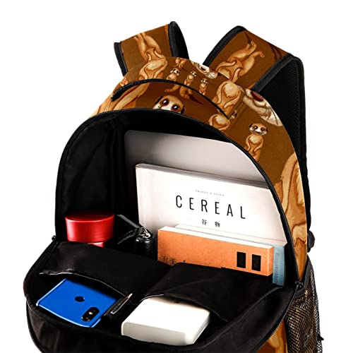 Sac à dos coquillages et étoiles de mer pour campus - 4