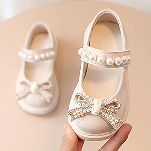 Slippers for Children Girls Girls Sandals Children Shoes Pearl Bow Tie Hook Loop T Strap Sandals for Girls3