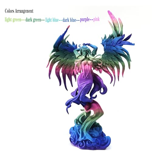 Image of PLA 3D Printer Filament 1.75mm, Rainbow,Green Blue Purple,Pink,Multi Color,Net Weight 1kg(2.2lbs)