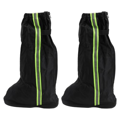 MAGICLULU Cubrezapatos Impermeables de Oxford para Exterior Cubre Piernas Ajustable para Senderismo y Ciclismo Resistentes al Viento Nieve Talla XXL Unisex