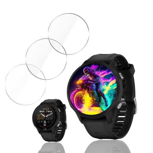 �y3���Z�b�g�z �Ή� Garmin Forerunner 955 / 955 Dual Power �K���X�t�B���� �y���{���Ɏq���z �p garmin forerunner 955 �t�B���� �����K���X �t�� �ی�t�B���� �d�x9 H �ϏՌ� ��U�h�~ �w