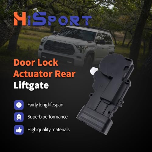 Image of HiSport 746-848 Rear Liftgate Actuator - Compatible with Toyota Sequoia 2001 2002 2003 2004 2005 2006 2007 - Replace 69150-0C010
