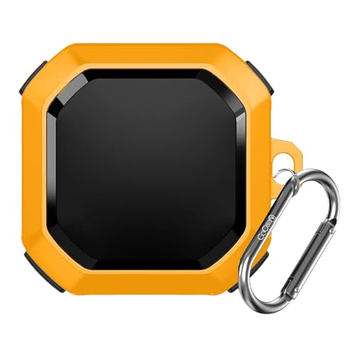 Image of Full Body Rugged Shockproof Case Cover Compatible for Samsung Galaxy Buds Core (2025) -Yellow