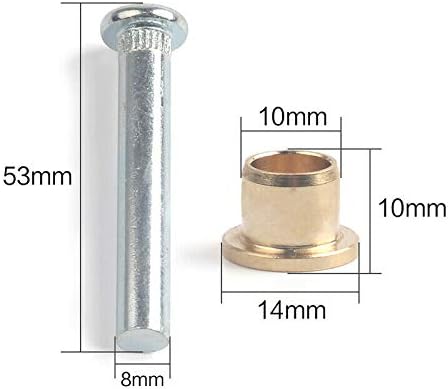 Miniatura 3 de 97-05 Kit de reparación de pasador de bisagra de puerta Frontier Pickup para Nissan Navara D22 - NAVA-SI