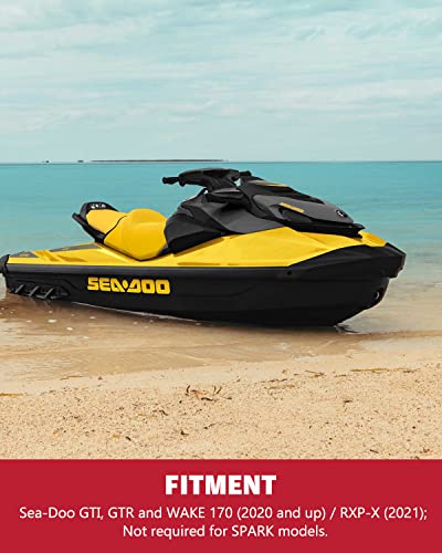 A & Utv Pro Snap-In Fenders Installation Kit For Sea Doo Gti Gtr And Wake 170 2020-2022 / Rxp-X 2021, Boat Bumper Fender Protection Accessories, Replace Oem #295100944, 2Pcs #TOP7