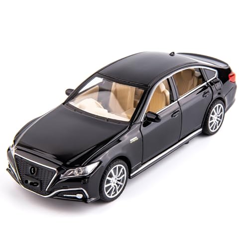 Image of DUWOL1:32 Scale Exclusive Crown Car Alloy Metal Pull Back Die-cast Cars Model with Sound Light Toy for Kids Car with Sound and Light