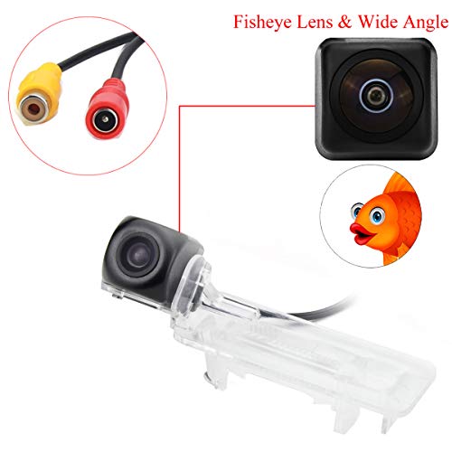 Image of Fisheye Lens Car Rear View Camera for Mercedes Benz Smart City-Coupe /Smart Fortwo /Smart ED /Smart ForJeremy &Vehicle Camera Waterproof and Shockproof Reversing Backup Camera (Fisheye Lens)