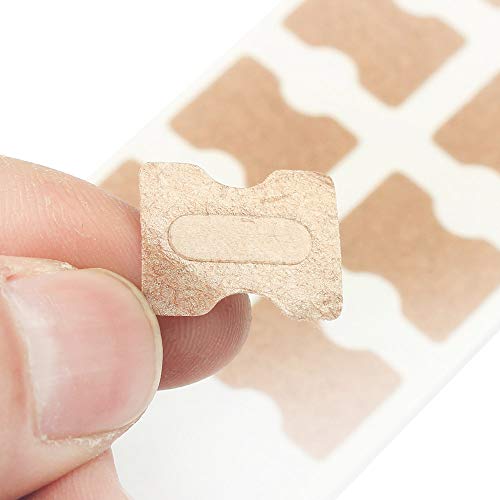 Andoer Adesivos corretores de unha encravada Adesivos de cuidados com os pés Adesivos sem cola para