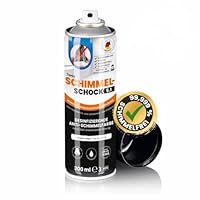 Tonis SCHIMMELSCHOCK Anti-Schimmel-Farbe 5.1 mit 99,999% antimikrobieller Wirkung | Sprühfarbe für ca. 1,5 m2, wissenschaftlich nachgewiesene Sofortwirkung | Effektiv und zuverlässig