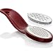 Microplane Foot File XL-Pro 2 en 1 File/Buffer System colour red