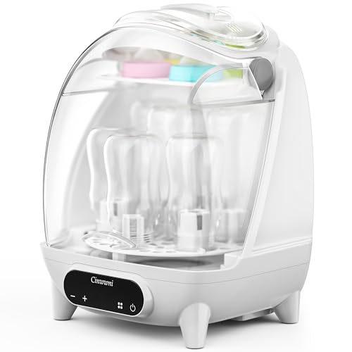 Stérilisateur de biberons et tétines compact pour simplifier la vie des parents