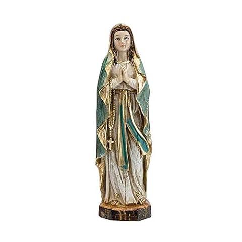 Inmaculada Romero IR Figurka Virgin Von Lourdes obraz 14 cm. Patron Produkt Ornament Dekoracja Basisharz