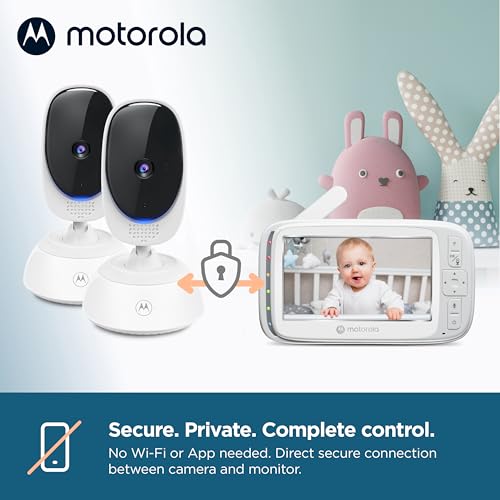 Motorola Nursery VM75-2 Video Baby Monitor — Dual Cameras, No Wi-Fi — view 3