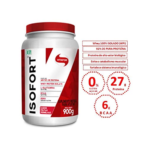 Combo Isofort 900g (Chocolate) + Glutamax 400g Vitafor