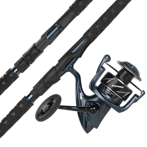 KastKing Rekon Spinning Fishing Reel Combo 7'6' MH 4000 Reel, Dark...