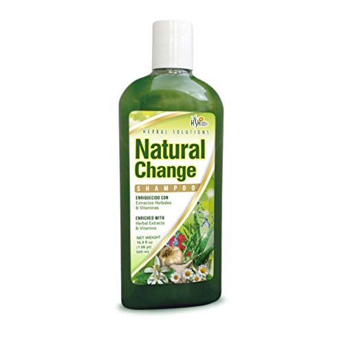 Herbal Solutions Natural Change Green Shampoo - Champú con infusión de extractos de hierbas y vitaminas para nutrición profunda, enriquecido con