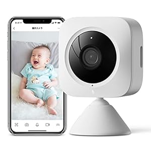 SwitchBot 防犯カメラ スイッチボット 監視カメラ アレクサ - Alexa 屋内 カメラ ネットワークカメラ ペットカメラ ベビーモニター スマートホーム 双方向音声会話 遠隔確認 取付簡単 防犯対策 小型 見守りカメラ セキュリティ