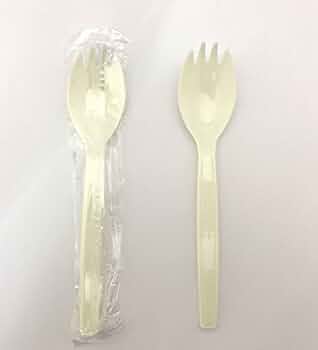 ホワイトプラスチックフォーク 未開封 41B1vKsgaKL._UF350,350_QL50_.jpg