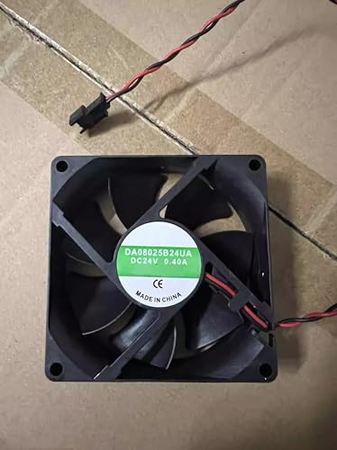 DA08025B24UA DC24V 0.40A 2-Wire Inverter Cooling Fan 80x80x25mm 8cm