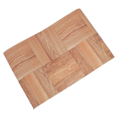 Revêtement de sol PVC iplusmile effet parquet pour cuisine et salon