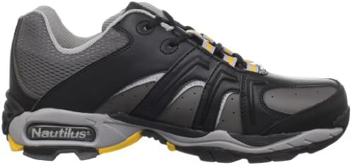 Nautilus Safety Footwear N1333 Men's ESD Safety Toe Athletic Work Shoes, 9.5 W Black/Grey | Image 5