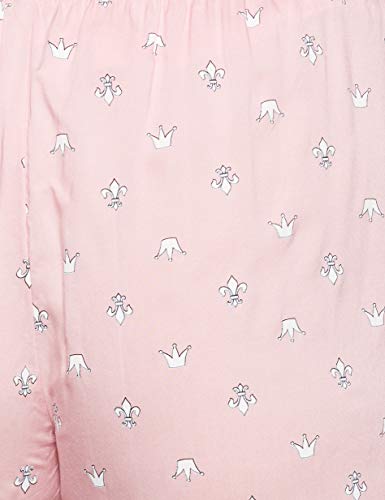 Image of Van Heusen Women's Printed Lounge Pants | Drawstrings & Side Pockets | Ultra Soft Fabric | Relaxed Fit | At home pyjamas | Everyday Comfort | Printed | Style 55306 | Available in Pack of 1 & 2