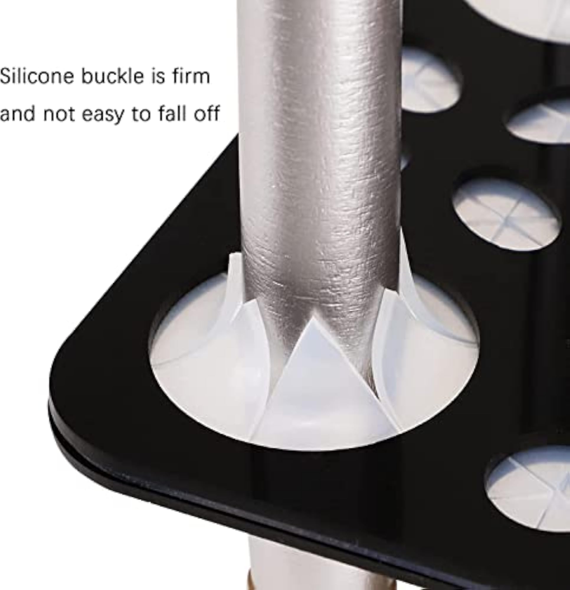 28 Hole Makeup Brush Drying Rack & Cleaning Mat