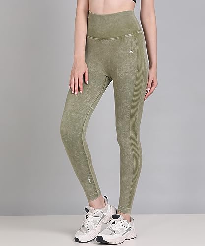 Image of Kobo Active Wear for Women Gym | High Waist | Ankle Length | Squat-Proof | Workout Tights for Women | 4-Way Stretch | Leggings for Gym, Cardio | Yoga Pants (Imported)