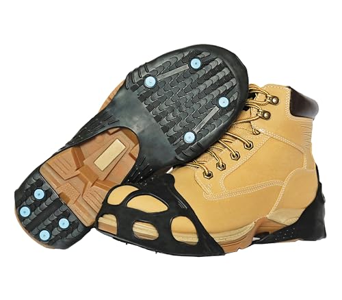 Due North All Purpose Industrial Ice Cleats for Men & Women - Traction Aids for Walking &...