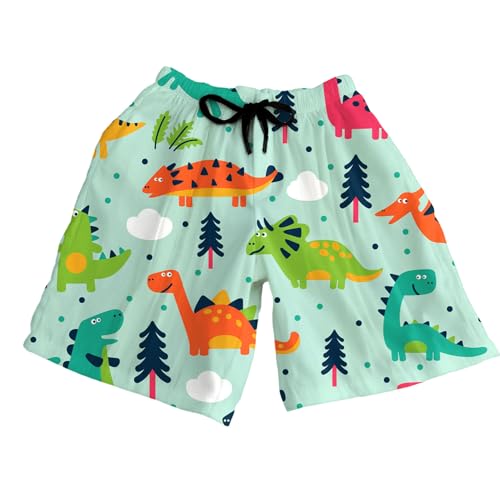 Men's Swim Trunks with Mesh Lining Funny Quick Dry Board Shorts Hawaii Beach Swimwear Big and Tall Bathing Suits