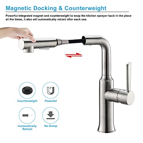 CREA-Grifo-de-Cocina-con-Ducha-Extraible-Grifo-para-Fregadero-con-2-Modos-de-Rociado-Grifo-de-Cocina-Monomando-Giratorio-a-360-Acero-Inoxidable CREA-Grifo-de-Cocina-con-Ducha-Extraible-Grifo-para-Fregadero-con-2-Modos-de-Rociado-Grifo-de-Cocina-Monomando-Giratorio-a-360-Acero-Inoxidable