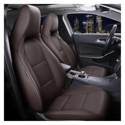 Housse siège auto Benz GLA200 CLA200 A180 protection 2 places avant café 2013-2016