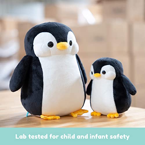 Image of Plush Penguin Toy - Soft & Cuddly Black and White Penguin Soft Cute for Kids, Toddlers & Babies | Huggable Bedtime Toy, Birthday Gift, Nursery Decor, Travel Buddy