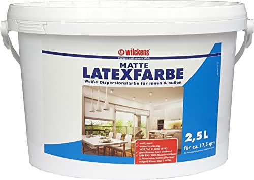 Wilckens Latexfarbe matt 2 5 l Weiß