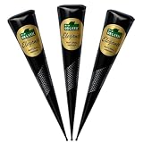100% Natural Ready to Use Henna Paste Hair Color (Chestnut Brown, Pack of 3)