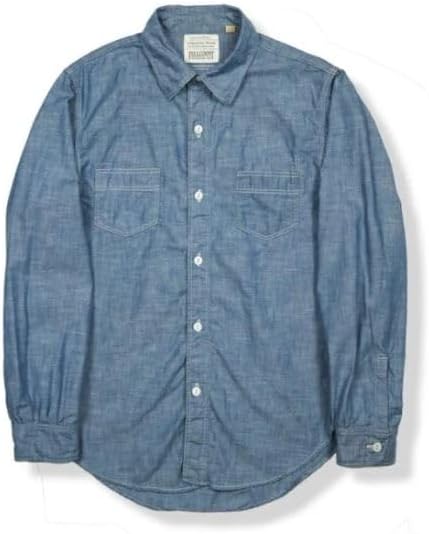 [FULLCOUNT] フルカウント シャンブレー シャツ 20s Short Chambray Shirt 4091