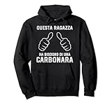 Photo Gallery carbonara divertente pasta felpa con cappuccio Photo Gallery carbonara divertente pasta felpa con cappuccio