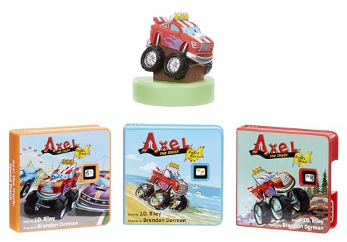 Image of Little Tikes Story Dream Machine Axel the Truck Story Collection, Storytime, Books, HarperCollins, Audio Play Character, Gift and Toy for Ages 3+ Years