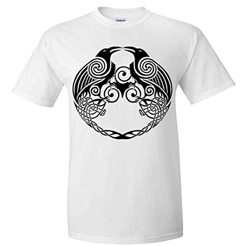 Dual Raven Celtic Tattoo Asst Colors T-Shirt/tee