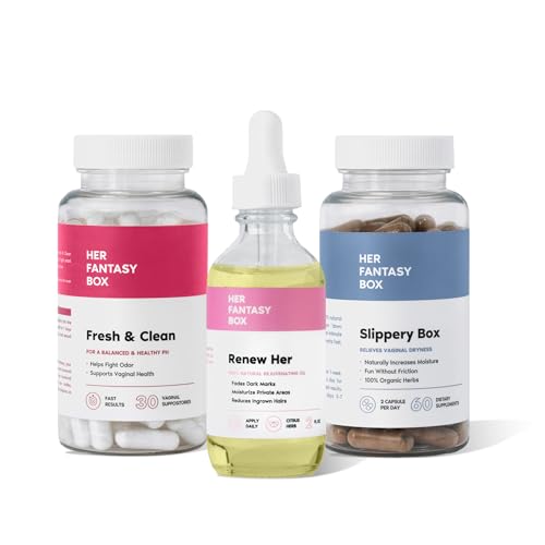 Her Fantasy Box | Her Fantasy Bundle: Premium Vaginal Care Products for Ultimate Comfort & Wellness