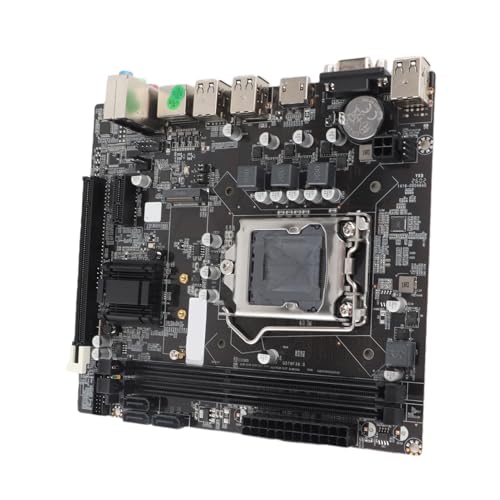 Placa Base de Escritorio Placa Base Micro ATX para LGA 1155 Socket I3 I5 I7 DDR3 M.2 NVMe NGFF 6 USB2.0 100 Mbps LAN para Computación y Juegos de Alto Rendimiento
