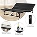VIOLK All-Metal Wireless Remote Control Adjustable Bed Frame, Strong Silent Motor, Suitable for All Kinds of mattresses, Comfortable Sleep Position Adjustment, Load-Bearing 750lbs,Queen