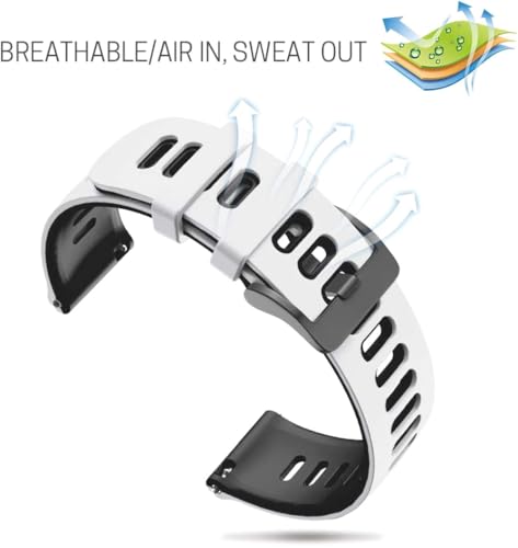 Image of Zitel Band Compatible with Huawei Watch GT 6 Pro /GT 6 46mm, GT 5 / GT 5 Pro 46mm, GT 4 46 mm, GT 3 / GT 3 Pro, GT /GT 2, GT 2 Pro /GT 2e, Watch 4 /4 Pro, 3 /3 Pro - 22mm Sports Straps