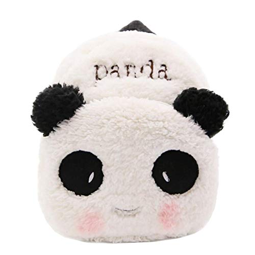 Panda Sac à dos pour tout-petit Sac pour enfants Petit sac de voyage à motif animalier pour bébé fille garçon 1-3 ans Cadeau de noel cadeau d'anniversaire D Cover